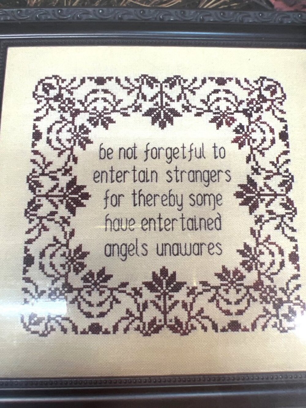 Be Not Forgetful Cross-Stitch Pattern By My Big Toe Designs 109x109 Stitch Count